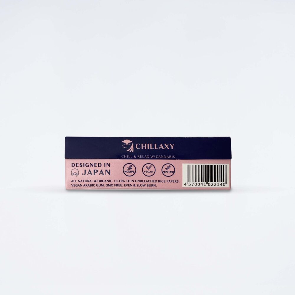 ライスローリングペーパー + Tips - CHILLAXY - チラクシー - CBD - カンナビジオール - ヘンプ