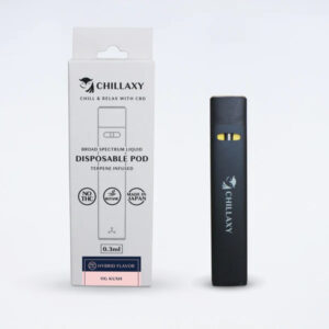 使い捨てPOD オージークッシュ - CHILLAXY - チラクシー - CBD - カンナビジオール - ヘンプ