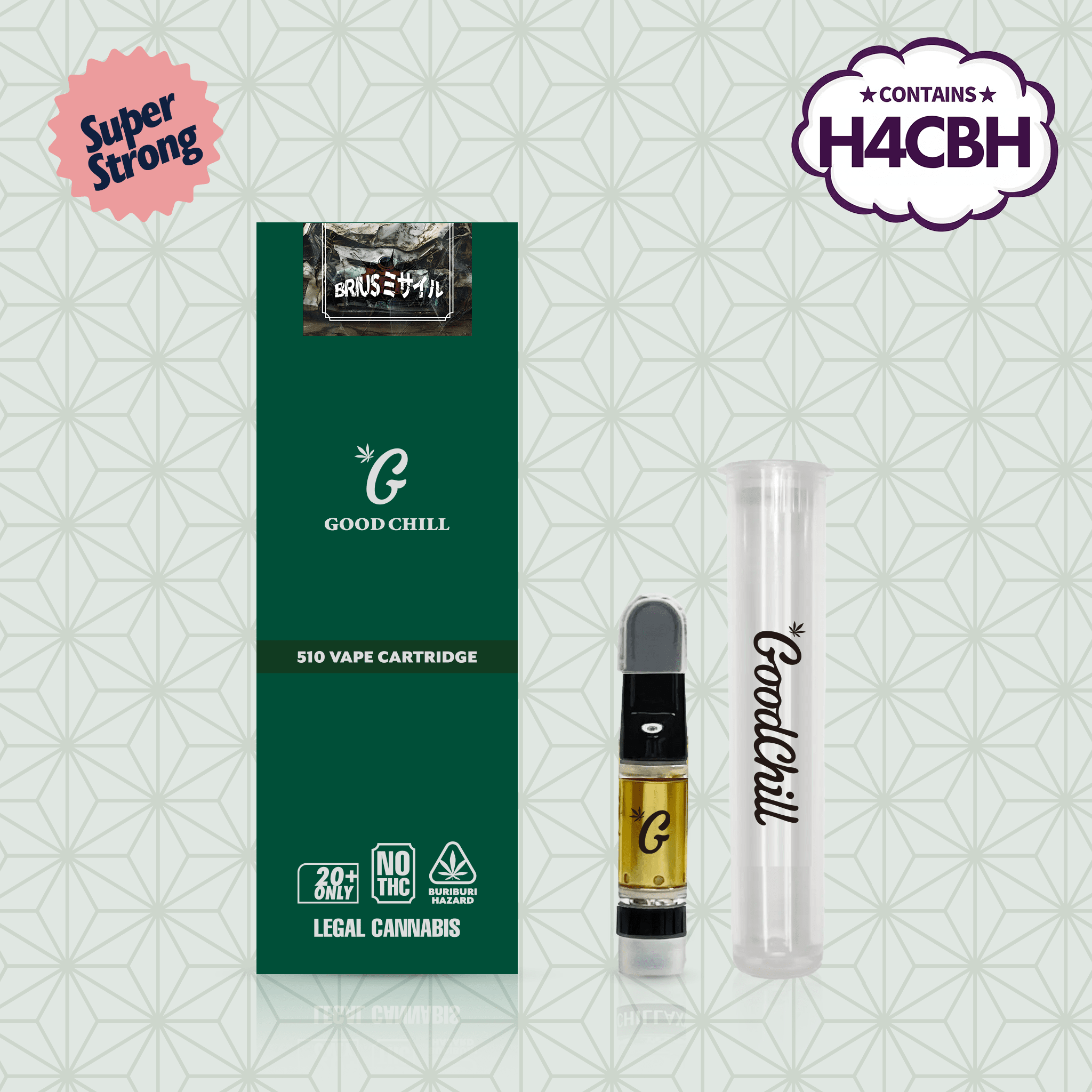 【卸専用】510規格フルリキッド BRIUSミサイル(GOODCHILL) - 画像 (4)