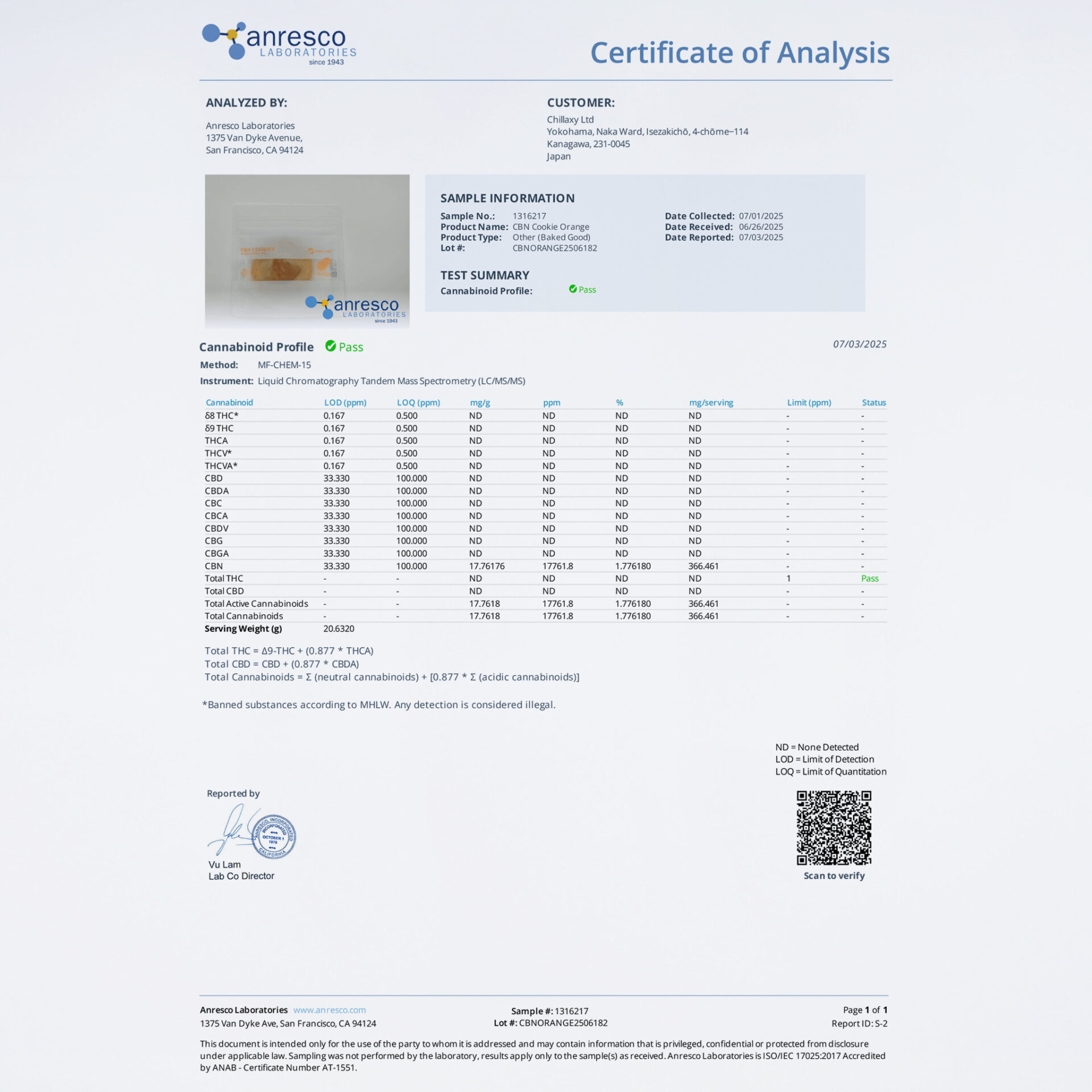 【卸専用】CBNクッキー オレンジ味 - 画像 (2)