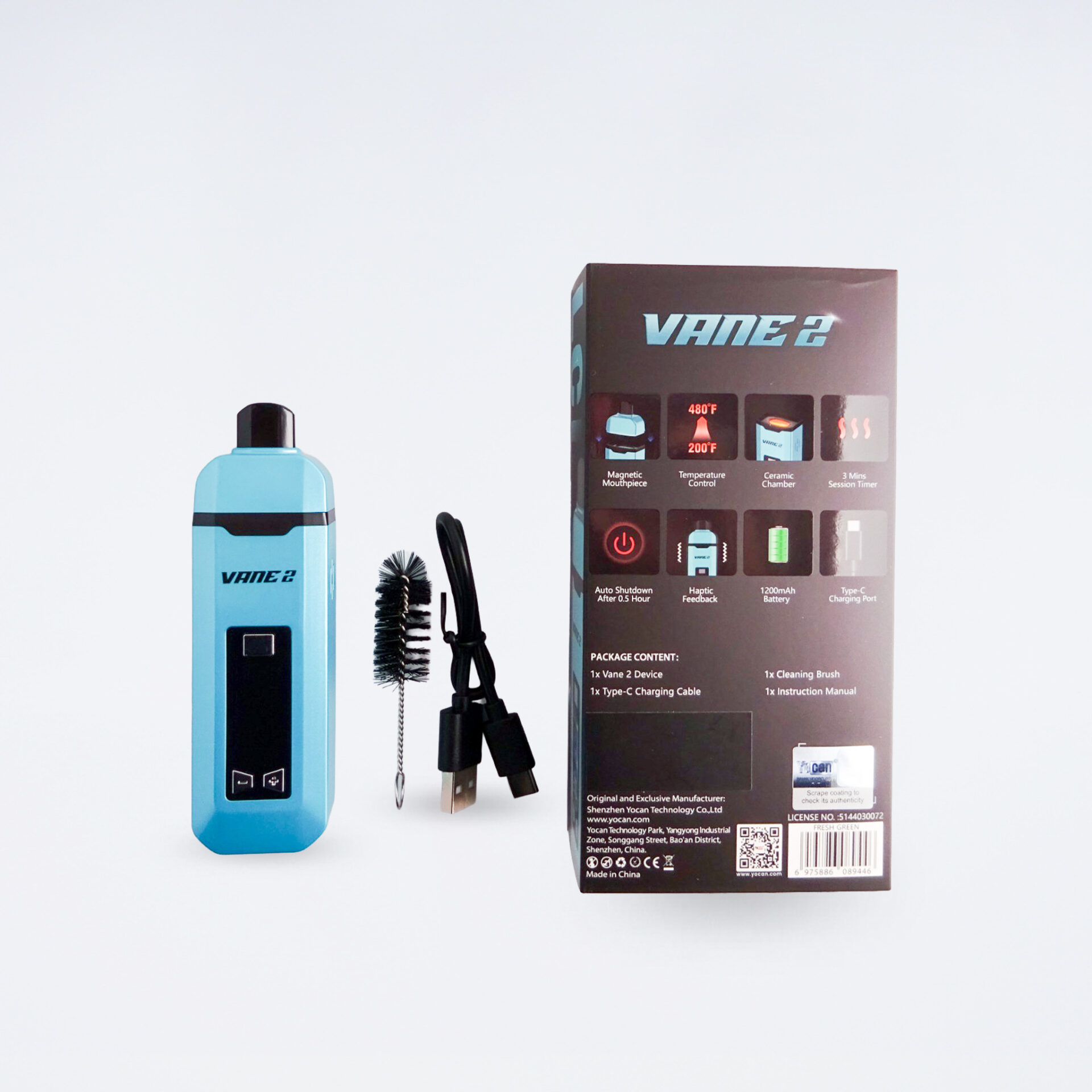 ヴェポライザー Yocan VANE2 - 画像 (2)